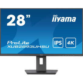 Monitor iiyama ProLite XUB2893UHSU-B5 - 28"/3840x2160 (4K)/60Hz/IPS/3 ms/pivot/Czarny