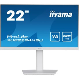 Monitor iiyama ProLite XUB2294HSU-W2 - 21,5"/1920x1080 (Full HD)/75Hz/VA/FreeSync/1 ms/pivot/Biały