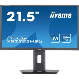 Monitor iiyama ProLite XB2283HSU-B1 - 21,5"/1920x1080 (Full HD)/75Hz/VA/FreeSync/1 ms/Czarny