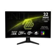 Monitor MSI MAG 32CQ6F, 31,5", 2560x1440 (QHD), zakrzywiony, Rapid VA, 0,5 ms, Czarny | Sklep ITnes.pl, IT for BUSINESS