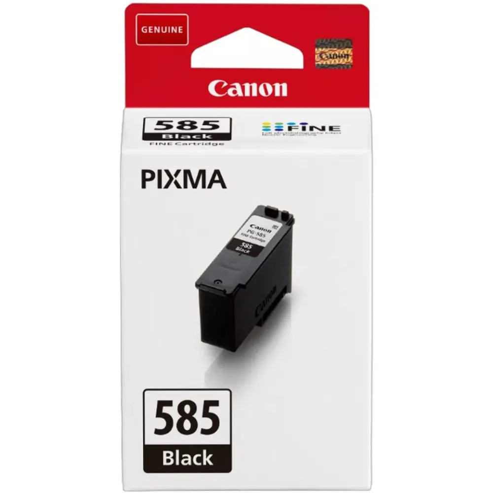 Tusz Canon PG-585 Black 6205C001 - Oryginał, 180 stron Tusz Canon PG-585 Black 6205C001 - Oryginał, 180 stron