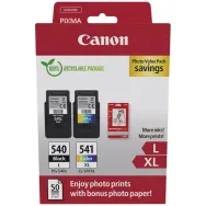 Zestaw tuszów Canon PG-540L/CL-541XL Black Color 5224B012 - Oryginał, Czarny do 300 stron, Kolor do 400 stron, Papier foto