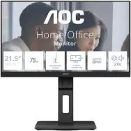 Monitor AOC 22E2UMF, 21,5", 1920x1080 (FHD), 75Hz, VA, HDR, 4 ms, pivot, Czarny | Sklep ITnes.pl, IT for BUSINESS