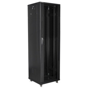 Szafa rack 19" 42U Lanberg FF01-6642-12B - zdjęcie poglądowe 5