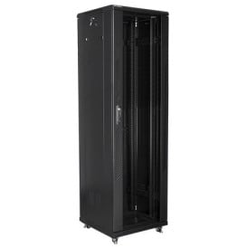 Szafa rack 19" 42U Lanberg FF01-6642-12B - 600 x 2047 x 600 mm