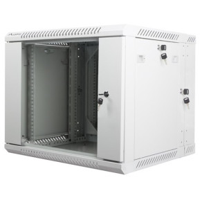 Szafa rack 19" 9U Lanberg WF02-6609-10S - zdjęcie poglądowe 5