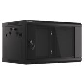 Szafa rack 19" 6U Lanberg WF01-6406-10B - zdjęcie poglądowe 5