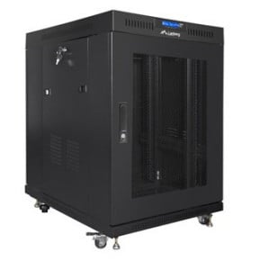 Szafa rack 19" 15U Lanberg FF01-8015-23BL - zdjęcie poglądowe 5