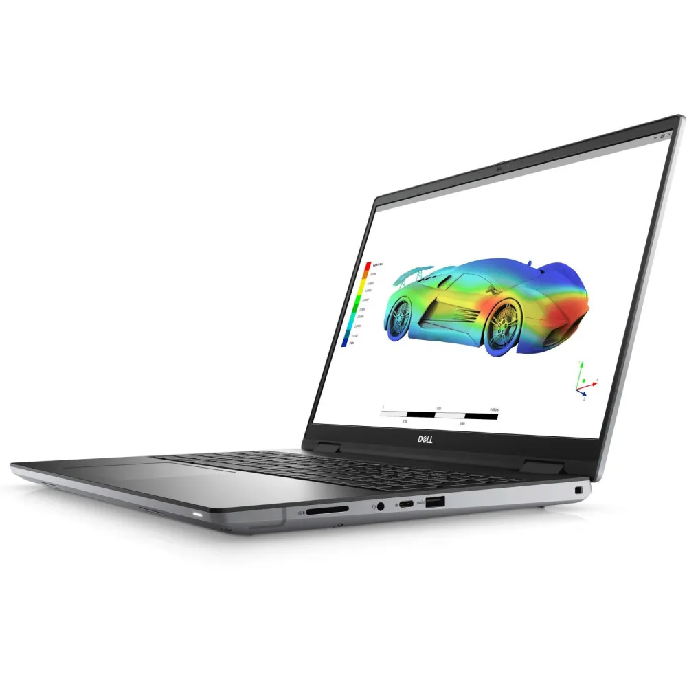 Laptop Dell Precision 7670 N217P7670EMEA_VP - i7-12850HX/16" WUXGA/RAM 16GB/512GB/RTX A2000/Srebrno-czarny/Win 11 Pro/3OS ProSupport NBD - zdjęcie
