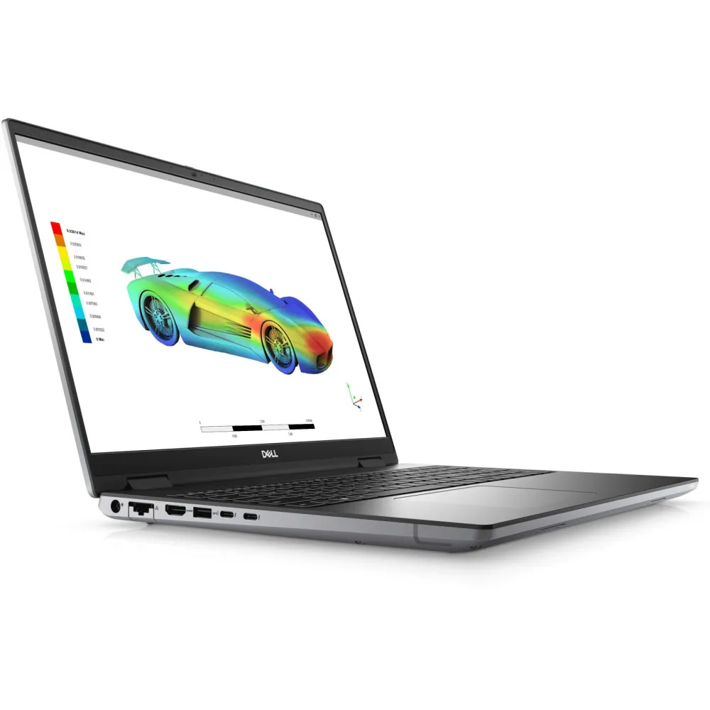Laptop Dell Precision 7670 N217P7670EMEA_VP - i7-12850HX/16" WUXGA/RAM 16GB/512GB/RTX A2000/Srebrno-czarny/Win 11 Pro/3OS ProSupport NBD