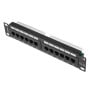 Patchpanel 10" Lanberg PPU5-9012-B - zdjęcie poglądowe 1