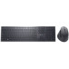 Zestaw bezprzewodowy klawiatura i mysz Dell Premier KM900 580-BBCZ - Czarny, układ US