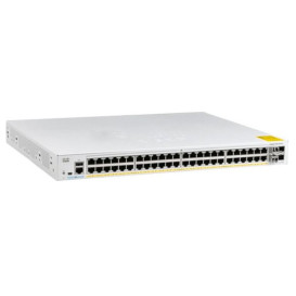 Switch zarządzalny Cisco C1000-48P-4G-L - 48x 100|1000Mbps RJ45, 4x 1000Mbps SFP, POE+ 370W