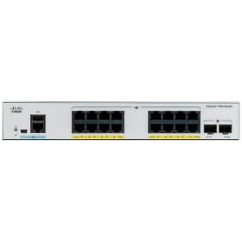 Switch zarządzalny Cisco Catalyst C1000-16FP-2G-L - 16x 100|1000Mbps RJ45, 2x 1000Mbps SFP, POE+ 240W