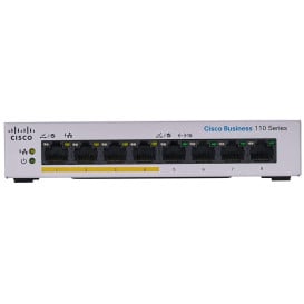 Switch niezarządzalny Cisco CBS110-8PP-D-EU - 8x 100|1000Mbps RJ45, POE