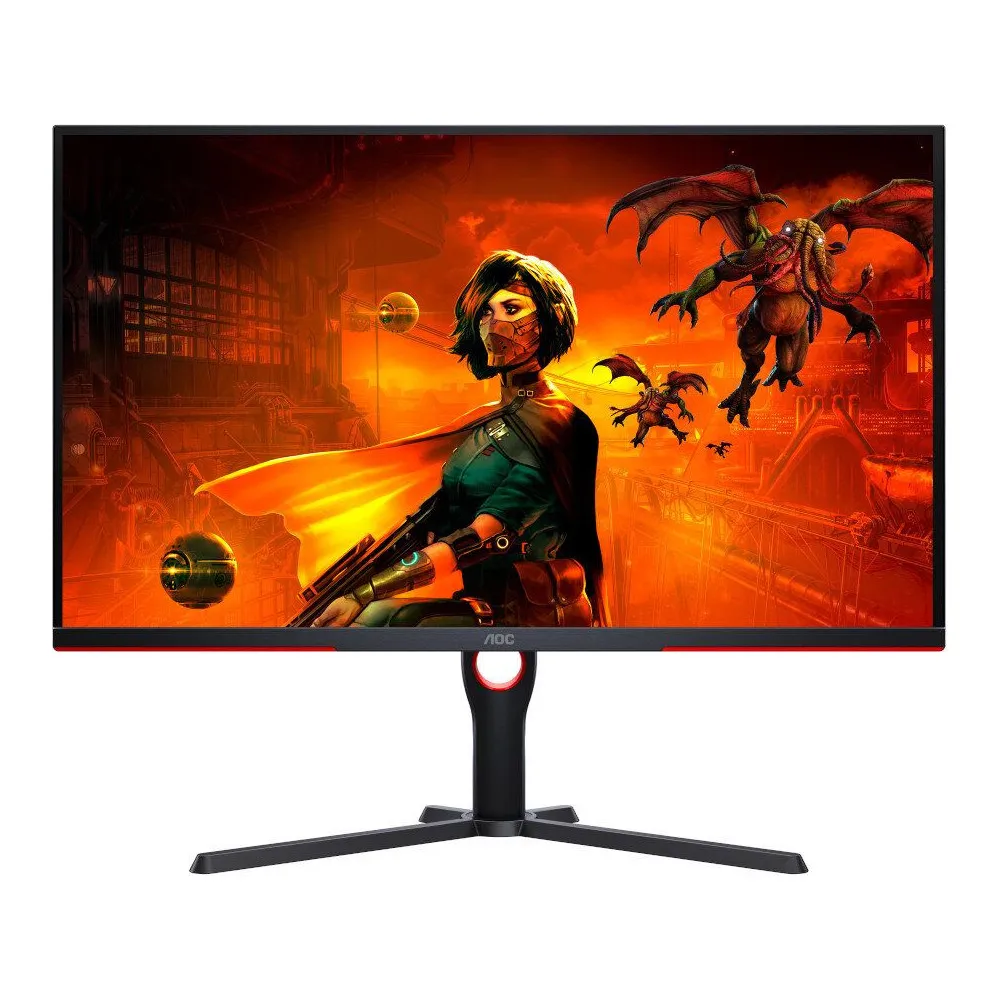 Monitor AOC U32G3X/BK, 31,5", 3840x2160 (4K), 144Hz, IPS, HDR, 1 ms, Czarno-czerwony | Sklep ITnes.pl, IT for BUSINESS Monitor AOC U32G3X/BK, 31,5", 3840x2160 (4K), 144Hz, IPS, HDR, 1 ms, Czarno-czerwony | Sklep ITnes.pl, IT for BUSINESS