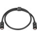 Kabel USB-C Thunderbolt 3 Akyga AK-USB-33 - 0,5m czarny