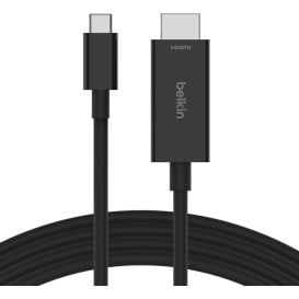 Kabel Belkin USB-C do HDMI 2.1 AVC012BT2MBK - zdjęcie poglądowe 3