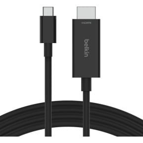 Kabel Belkin USB-C do HDMI 2.1 AVC012BT2MBK - zdjęcie poglądowe 3