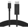 Kabel Belkin USB-C do DisplayPort 1.4 AVC014BT2MBK - zdjęcie poglądowe 3