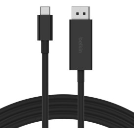 Kabel Belkin USB-C do DisplayPort 1.4 AVC014BT2MBK - zdjęcie poglądowe 3