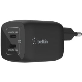 Ładowarka sieciowa Belkin 65W Dual USB-C Charger Universal WCH013VFBK