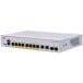 Switch zarządzalny Cisco CBS250-8P-E-2G-EU - 8x 100|1000Mbps, 2x 1Gbps SFP|RJ45 combo, POE 60W