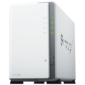 Serwer NAS Synology Desktop J DS223JD8 - Desktop/Realtek RTD1619B/1 GB RAM/4 TB/2 wnęki