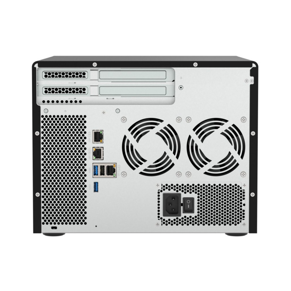 Zdjęcie produktu Serwer NAS QNAP Tower TS-855X-HMP8 - Desktop/Intel Atom C5125/16 GB RAM/120 TB/8 wnęk/2 x M.2/hot-swap/3 lata Door-to-Door