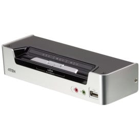 Przełącznik KVM ATEN CS1792-AT-G - kontrola 2 komputerów, wbudowany koncentrator USB 2.0, porty HDMI