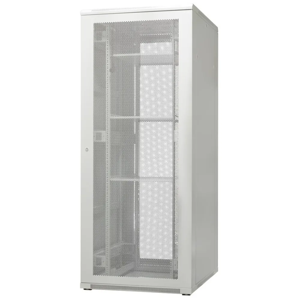 Szafa rack 19" 42U Emiter EM/ND-8042, 800 x 1000 x 1980mm, drzwi przód i tył, blacha perforowana | Sklep ITnes.pl, IT for BUSINE Szafa rack 19" 42U Emiter EM/ND-8042, 800 x 1000 x 1980mm, drzwi przód i tył, blacha perforowana | Sklep ITnes.pl, IT for BUSINE