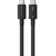 Kabel Satechi Thunderbolt 4 Pro ST-YTB100K, USB4, 1m, 40Gbps, 240W, 8K 60Hz, Czarny | Sklep ITnes.pl, IT for BUSINESS