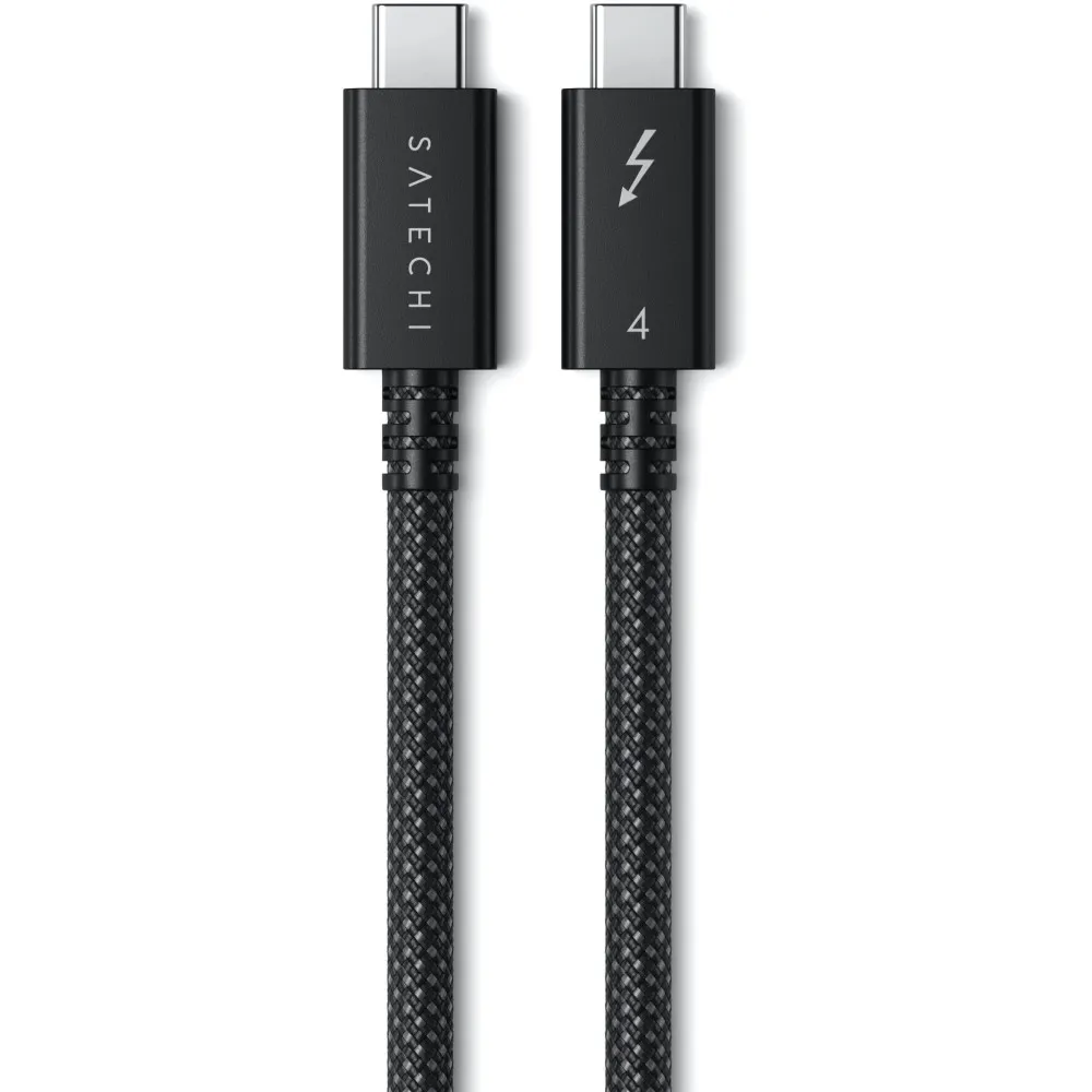 Kabel Satechi Thunderbolt 4 Pro ST-YTB100K, USB4, 1m, 40Gbps, 240W, 8K 60Hz, Czarny | Sklep ITnes.pl, IT for BUSINESS Kabel Satechi Thunderbolt 4 Pro ST-YTB100K, USB4, 1m, 40Gbps, 240W, 8K 60Hz, Czarny | Sklep ITnes.pl, IT for BUSINESS