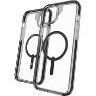 Etui ochronne na smartfon ZAGG Gear4 Santa Cruz Snap 702312637 do iPhone 14 Plus/15 Plus z MagSafe, Czarne, Przezroczyste | Skle
