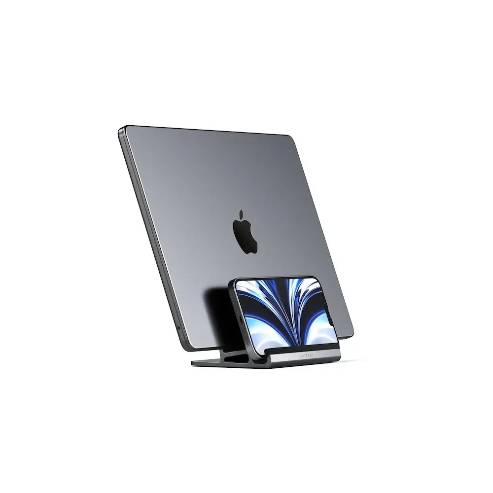 Podstawka pod laptopa, tablet i smartfona Satechi Dual Vertical Laptop Stand ST-ADVSM - Szara