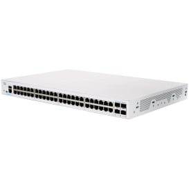 Switch zarządzalny Cisco CBS250-48P-4G-EU - 48x 100|1000Mbps RJ45, 4x 1Gbps SFP, PoE+ 370W