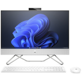 Komputer All-in-One HP Essential 205 6D461EA - Ryzen 5 5500U/23,8" Full HD IPS/RAM 8GB/SSD 256GB/Biały/Wi-Fi/1 rok On-Site