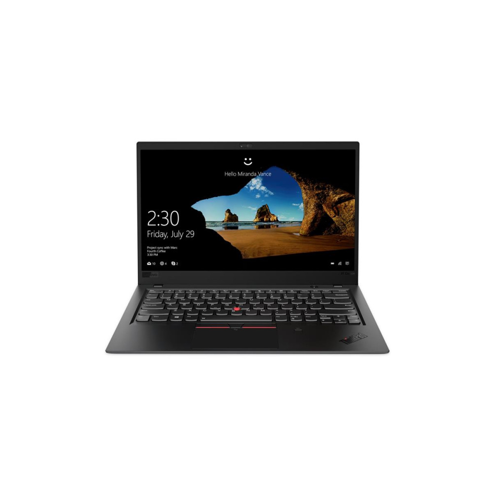 Laptop Lenovo ThinkPad X1 Carbon Gen 6 20KH006EPB - i5-8250U/14" FHD IPS/RAM 8GB/SSD 512GB/WWAN/Windows 10 Pro/3 lata On-Site - zdjęcie