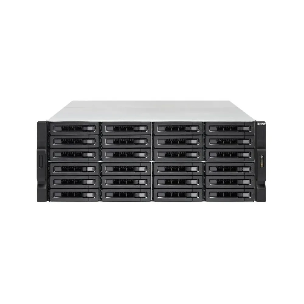 Serwer NAS QNAP Rack TS-2477XU-RP-2600-8G, Rack (4U), Ryzen 5 2600, 8GB RAM, 24 wnęk, hot-swap, 2 lata Carry-in | Sklep ITnes.pl, IT for BUSINESS