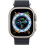 Smartwatch Apple Watch Ultra 49 mm GPS + Cellular tytan z paskiem Ocean w kolorze północy - zdjęcie poglądowe 1