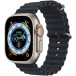 Smartwatch Apple Watch Ultra 49 mm GPS + Cellular tytan z paskiem Ocean w kolorze północy - MQFK3GK/A