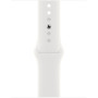 Smartwatch Apple Watch SE 40mm GPS aluminium w kolorze srebrnym z paskiem sportowym w kolorze białym - zdjęcie poglądowe 2