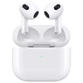 Słuchawki bezprzewodowe douszne Apple AirPods 3 z etui ładującym MagSafe MME73RU, A - zdjęcie poglądowe 4