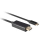 Kabel Lanberg USB-C do DisplayPort CA-CMDP-10CU-0005-BK - zdjęcie poglądowe 1