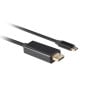 Kabel Lanberg USB-C do DisplayPort CA-CMDP-10CU-0005-BK - zdjęcie poglądowe 1