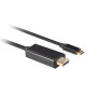 Kabel Lanberg USB-C do DisplayPort CA-CMDP-10CU-0010-BK - zdjęcie poglądowe 1