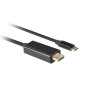 Kabel Lanberg USB-C do DisplayPort CA-CMDP-10CU-0018-BK - zdjęcie poglądowe 1