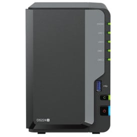 Serwer NAS Synology Desktop Plus DS224+ - Desktop/Intel Celeron J4125/2 GB RAM/2 wnęki/hot-swap/2 lata Carry-in