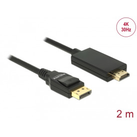 Kable Delock DisplayPort 1.2 do HDMI 85317 - zdjęcie poglądowe 3