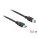 Kabel USB-A 3.0 do USB-B 3.0 Delock 85065 - 0,5 m